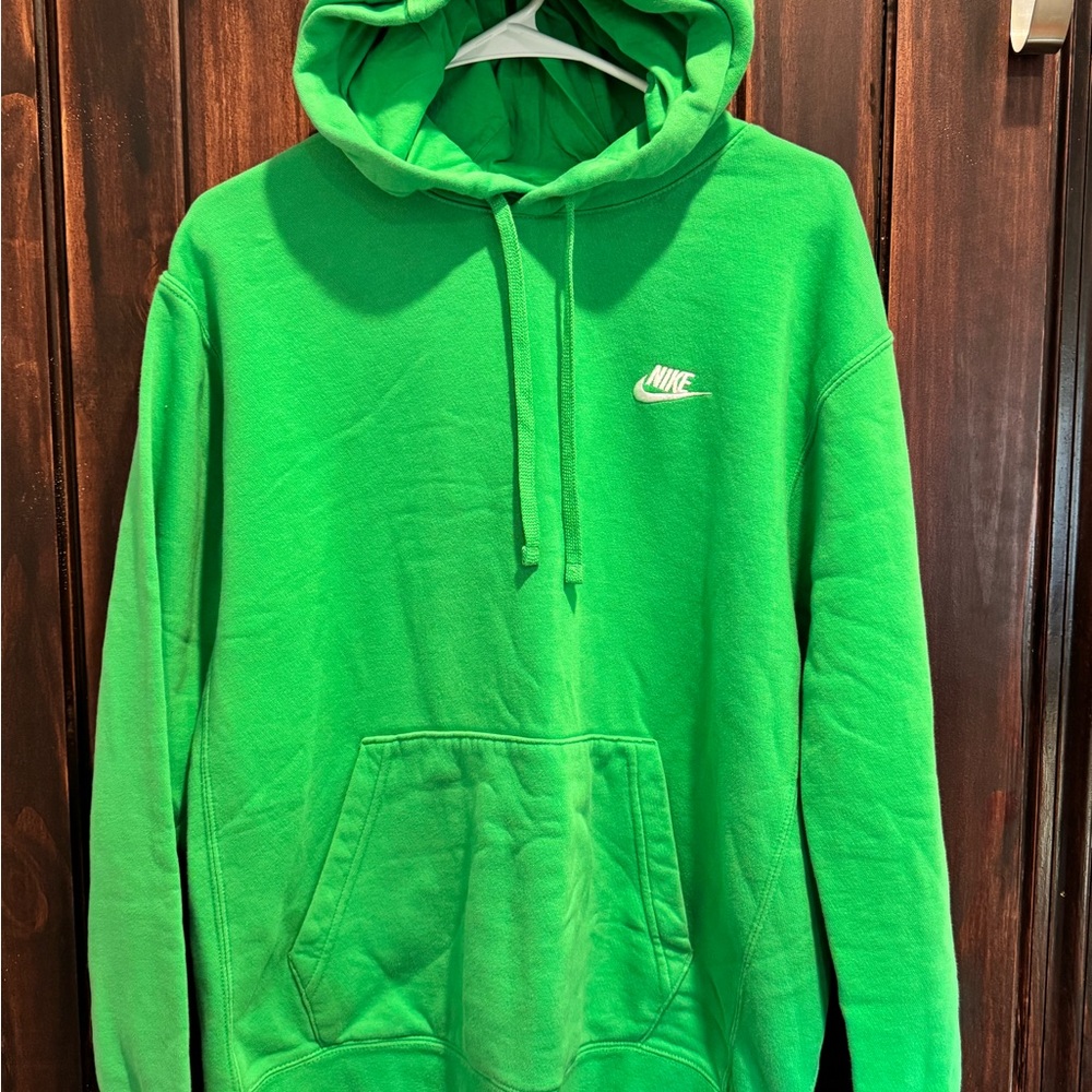 Nike Green Sweatshirt Hoodie